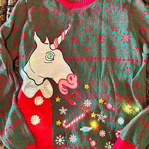Blizzard Bay Christmas light-up sweater